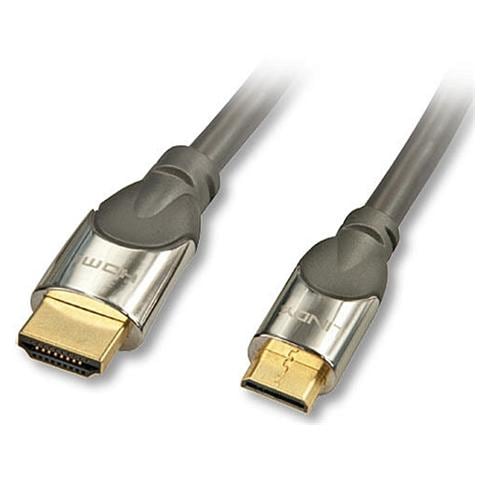 Cavo Mini HDMI / HDMI® High Speed con Ethernet CROMO® - 0,5m - Foto 1