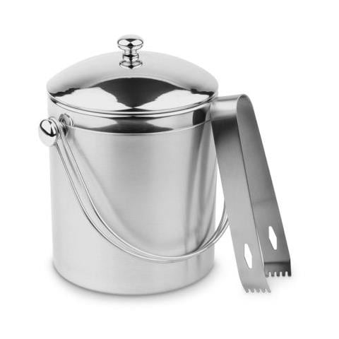 Secchio per ghiaccio 1 l in acciaio Inox - Foto 1