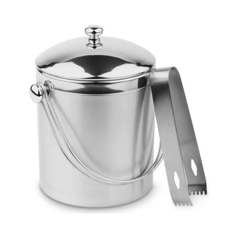 Secchio per ghiaccio 1 l in acciaio Inox - Foto 2