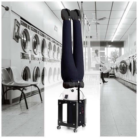 Stira Asciuga Pantaloni In Automatico Stirasciugatore Sa15 Self Manichino Per Lavanderia Self Service - Foto 2