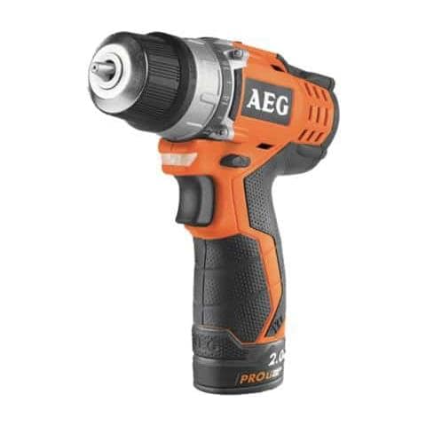 Trapano Pilota Aeg 12v Prolithium-ion - 2 Batterie 2.0ah - 1 Caricabatterie 40min - Bs12c2 Li-202b - Foto 3