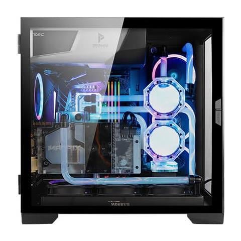 Case P120 Crystal Middle Tower E-ATX / ATX / M-ATX / ITX Colore Nero - Foto 2