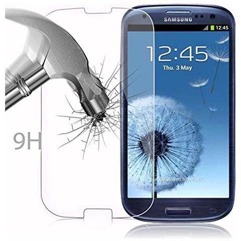 Cadorabo Pellicola Di Armatura Compatibile Con Samsung Galaxy S3 / S3 Neo In Elevata Trasparenza - Vetro Temperato (tempered) Di Protezione Del Display In Durezza 9h Con 3d Touch - Foto 2