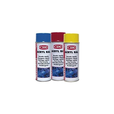 Crc - vernice Acrilica Di Asciugatura Rapida Acryl Ral 3000 rosso 400 ml - Foto 1