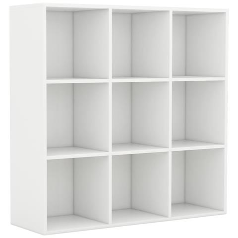Libreria Bianca 98x29x97,5 cm in Legno Multistrato - Foto 1