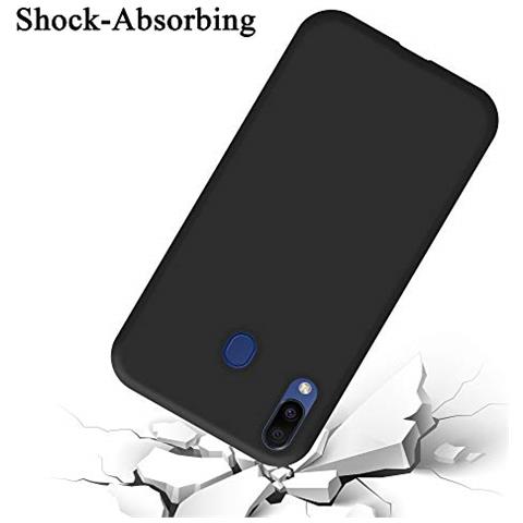 Custodia Compatibile Con Samsung Galaxy M20 In Liquid Nero - Coperchio Protettivo In Silicone Tpu Flessibile - Foto 2