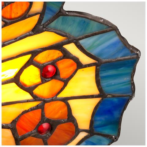 Lampada Tiffany Butterfly, Architectural Bronze, G9 - Foto 2