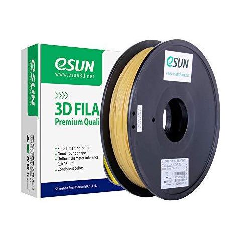 Solubile In Acqua Pva Filamento 175 Millimetri Pva Stampante 3d Filamento Precisione Dimensionale - 005 Millimetri 0.5kg (11 Libbre) Spool Di Stampa 3d Filamento Materiale Di Supporto Per Le Stampanti 3d Naturale - Foto 1