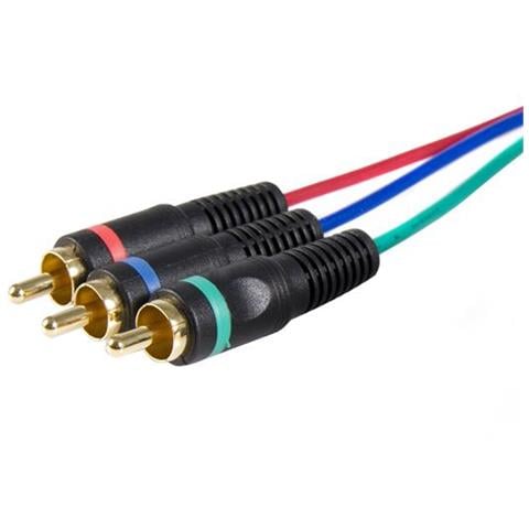 Cavo RCA 3 Maschio A 3 Maschio 2 Metri | Audio/video Composito Con Doppia Schermatura E Rame OFC | Compatibile Con TV, Amplificatori E Proiettori - 2