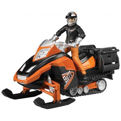 Motoslitta con Pilota e Accessori Scala 1:16 - Foto 2