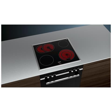 EA645GN17 piano cottura Nero Da incasso Ceramica 4 Fornello (i) - Foto 4