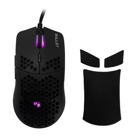 Mouse Bullet Rgb ottico cablato 12000dpi Nero - Foto 1