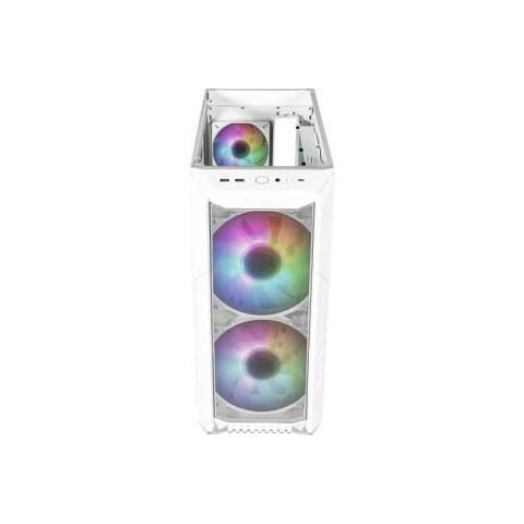 Cooler Master Case Haf500 Mid-tower E-atx Argb Side Panel, White - Foto 1