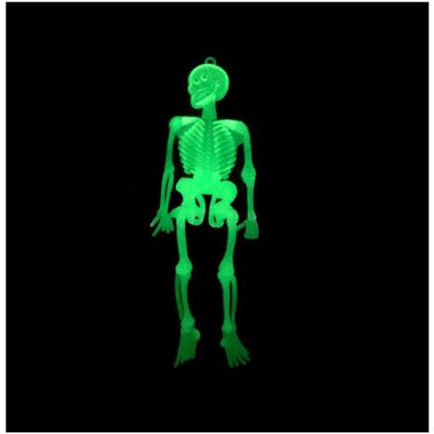 Confezione Da 10 Scheletri Di Halloween - Glow In The Dark - 71858 - Foto 3