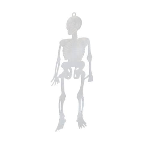 Confezione Da 10 Scheletri Di Halloween - Glow In The Dark - 71858 - Foto 1