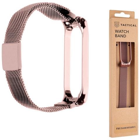 Cinturino 662 Originale Magnetic Steel Per Xiaomi Mi Band 5 - 6 Rosa - Foto 1