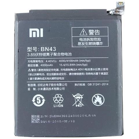 Batterie - Li-pol - 4100 Mah - 15.8 Wh - Fr Redmi Note 4, Note 4x - Foto 1