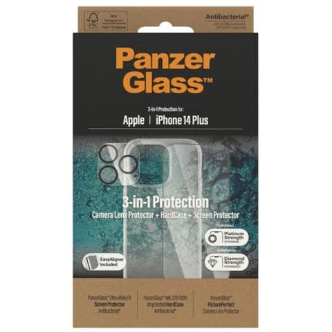 Pg Bund Iph 2022 6.7 Max Uwf Scr Hc Pp Pellicola Proteggischermo Trasparente Apple 1 Pz - Foto 3