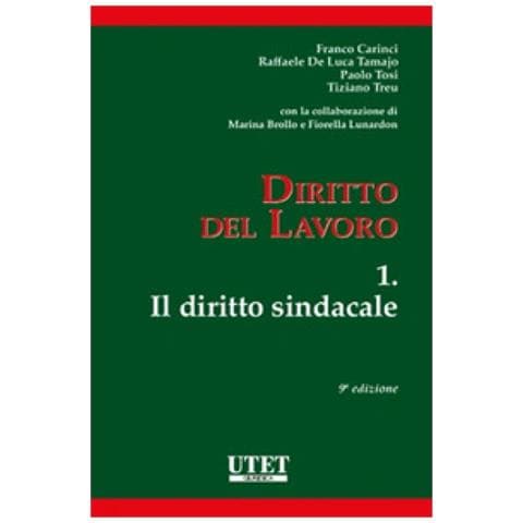 Franco Carinci, Paolo Tosi, Tiziano Treu, Raffaele De Luca Tamajo - Diritto Del Lavoro. 1: Il Diritto Sindacale - Foto 1