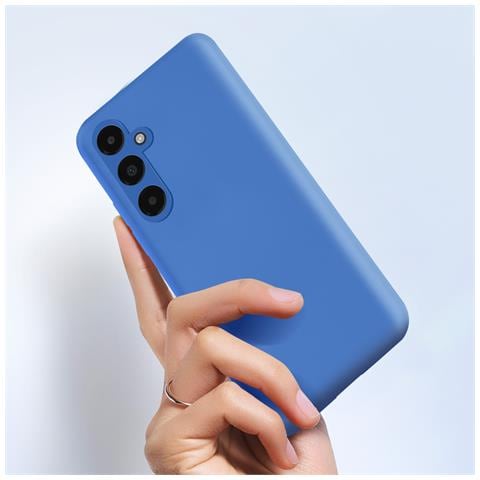 Cover Per Samsung Galaxy A25 5g Soft-touch Finitura Opaca, Blu - Foto 5