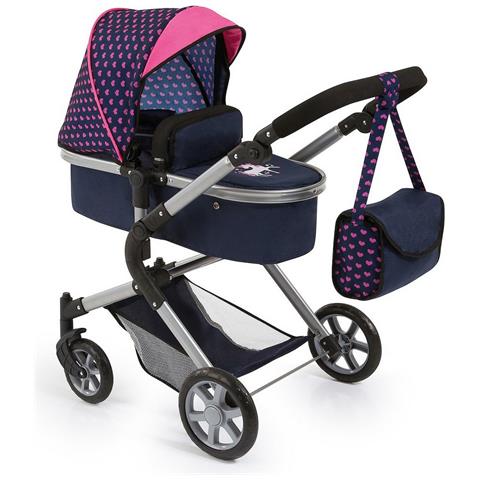 Carrozzina Per Bambole Reig Combi Neo Pro Blu Marino 63 Cm - Foto 1