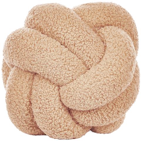 Cuscino Decorativo Malni Bouclé 19 X 19 Cm Tinta Unita Beige Sabbia - Foto 2