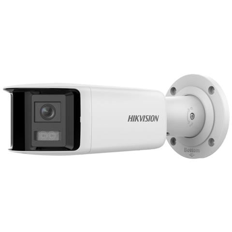 Telecamera 4 Mp Colorvu 180°panoramica Acusense Luce Stroboscopica E Allarme Audio Poe 2.8mm - Foto 2