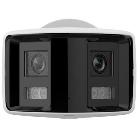 Telecamera 4 Mp Colorvu 180°panoramica Acusense Luce Stroboscopica E Allarme Audio Poe 2.8mm - Foto 3