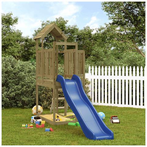 Set Da Gioco Da Esterno In Legno Di Pino Impregnato - Foto 10