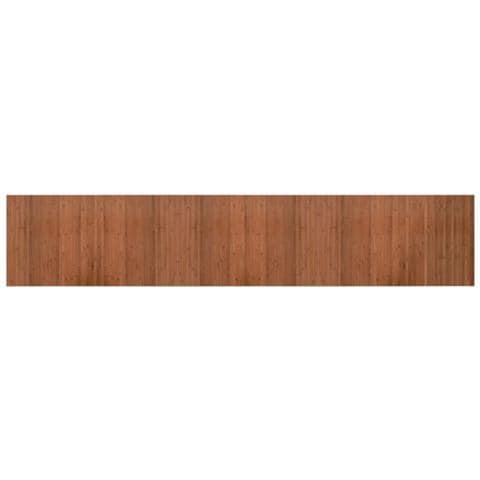 Tappeto Rettangolare Marrone 60x300 Cm In Bambù - Foto 2