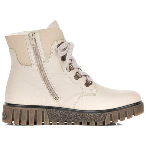 Beige Casual Booties Stivaletti Sintetico E Tessile Scarpe Donna Beige Eu 41, Y3433-60 - Foto 3