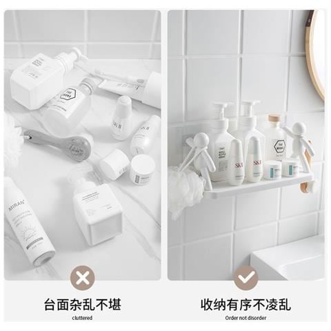 Mensola Portaoggetti A Parete - Pratico Organizer Per Bagni E Cucine 2 Pack - Foto 4