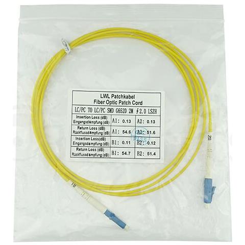 SFP2121BU20MK cavo InfiniBand e in fibra ottica 20 m LC Giallo - Foto 2