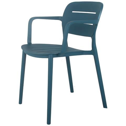 Hazel - Poltrona In Polipropilene Impilabile - Foto 1