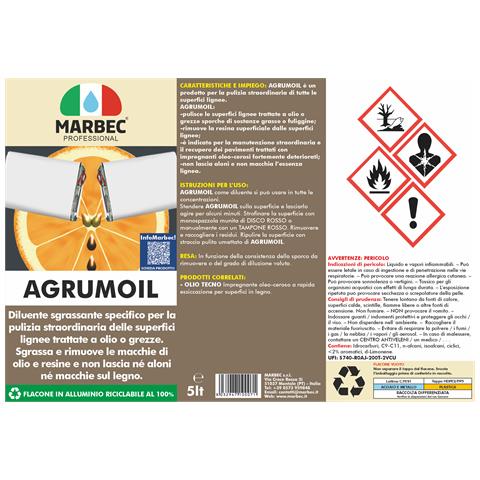 Agrumoil 5lt - Diluente Sgrassante Per Legno In D Limonene - Foto 3