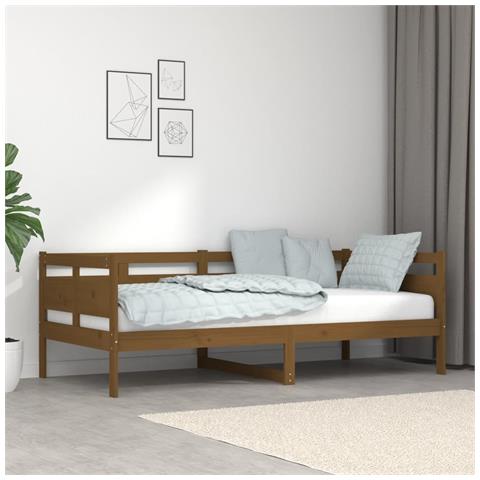 Dormeuse Ambra In Legno Massello Di Pino 90x190 Cm - Foto 8