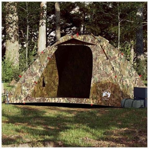 Tenda da Pesca 4 Persone Mimetica a Rilascio Rapido - Foto 1