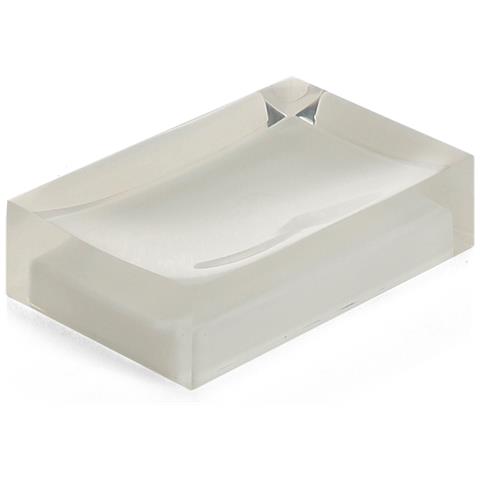 Portasapone D'appoggio In Resina Ra11 Serie Rainbow Bianco - Foto 1