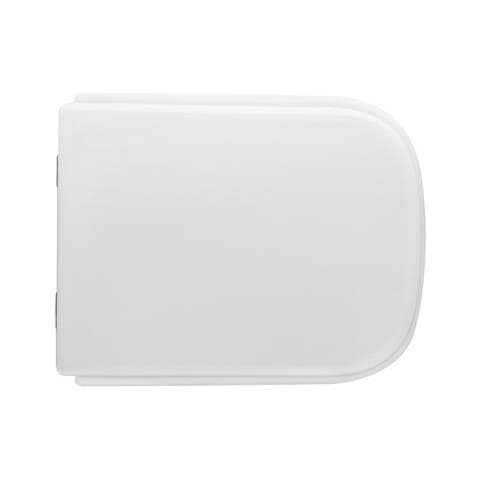 Copriwater Compatibile Per Wc Globo Vaso Stone Forma 8 Bianco - Foto 1