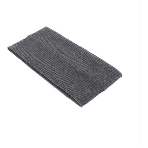 Fascia Larga Lavorata A Maglia: Sport & Lavaggio Viso Assorbi-sudore Grey - Foto 1