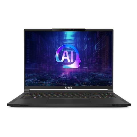 Stealth A16 AI+ A3XWIG-043 AMD Ryzen AI 9 HX 370 Computer portatile 40,6 cm (16") Quad HD+ 32 GB LPDDR5x-SDRAM 2 TB SSD NVIDIA GeForce RTX 5080 Wi-Fi 7 (802.11be) Windows 11 Home Nero - Foto 1