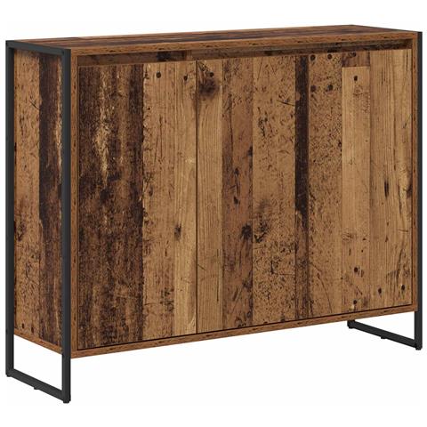 Mobile laterale Legno vecchio 96,5 x 30 x 75 cm - Foto 1