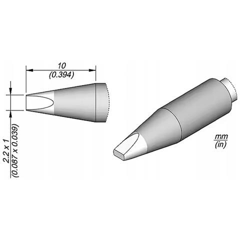Punta Di Saldatura C245-407 - Compatibile Con Stazioni Jbc, Aixun, Sugon, Yihua | Alta Precisione E Durata | Materiale Resistente Alle Alte Temperature - Foto 2