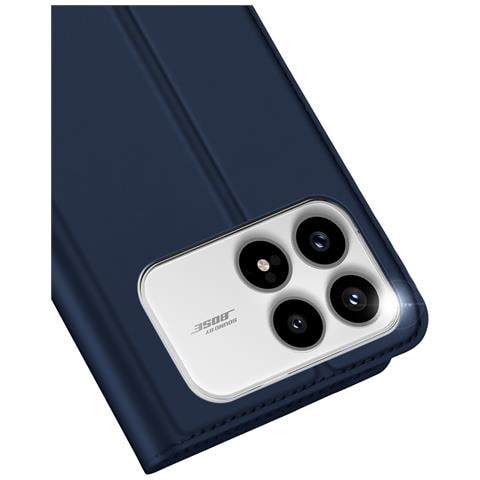 Cover per Poco F8 Pro - Pelle /PU, Blu - Foto 4