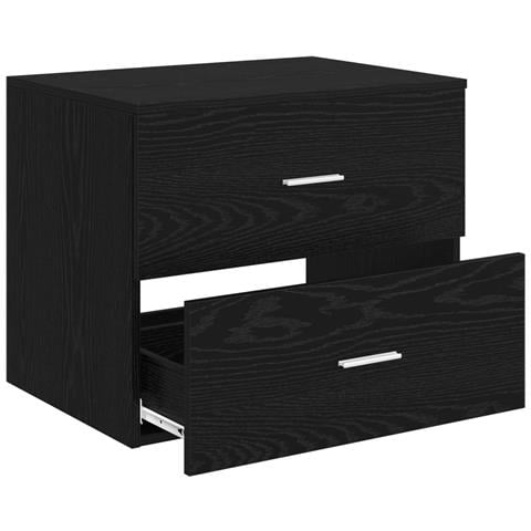 Mobile da Bagno da Muro Rovere Nero 62,5 x 44,5 x 50 cm - Foto 8