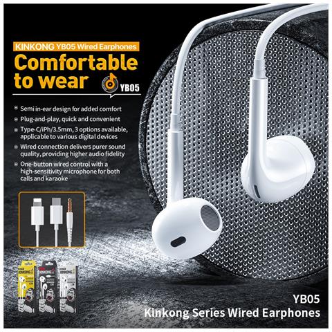 Auricolari Cablati per Apple iPhone Auriculares WEKOME YB05 de - Foto 4