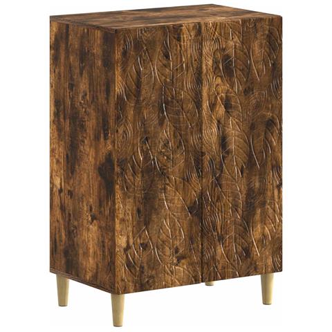 Mobile per scarpe DELFT 59,5 x 39,5 x 90 cm Rovere Fumo - Foto 1