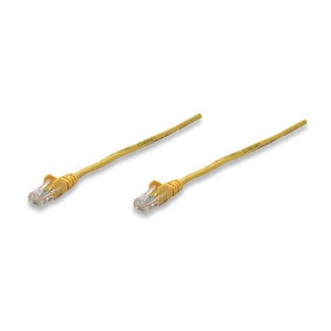 ICOC U5EB-003-YE - Cavo di rete Patch in Rame Cat. 5e Giallo UTP 0,3 mt - Foto 1