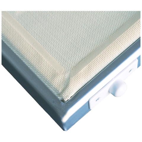 Lettino prendisole da spiaggia e da giardino esterno avorio - Foto 8