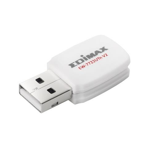 EW-7722UTn V2, Senza fili, USB, WLAN, 300 Mbit / s, IEEE 802.11b, IEEE 802.11g, IEEE 802.11n, 2.4000 - 2.4835 GHz - Foto 1